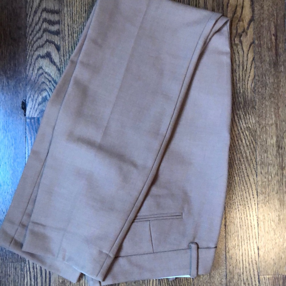 J Crew camel ankle pants (Minnie)
